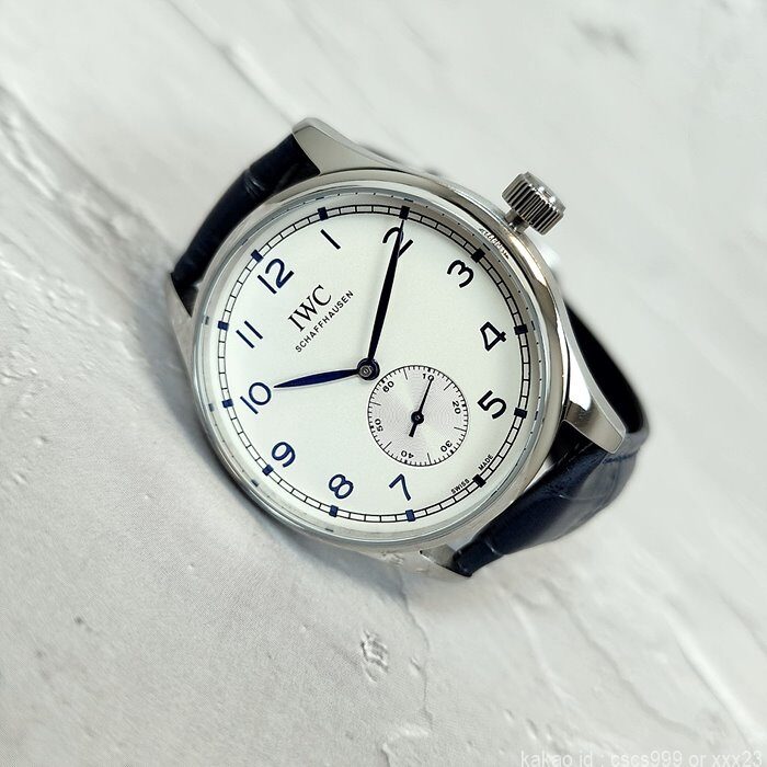 IWC 포르투기저 샤프하우젠 핸드와인드 화이트블루 시계 레플리카 미러급 SA급 S급 고퀄리티 워치 7
