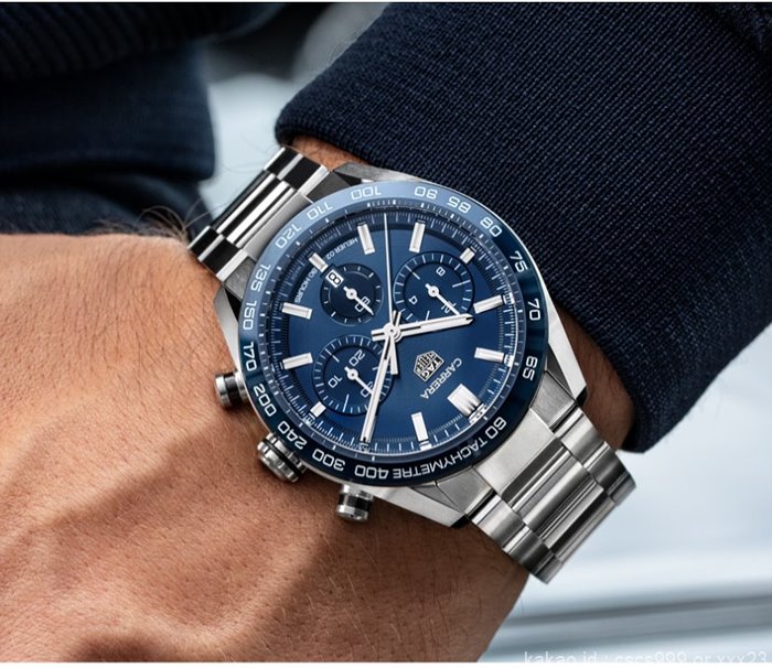 태그호이어 까레라 칼리브 02 스포츠 블루다이얼 시계 레플리카 미러급 SA급 S급 고퀄리티 워치 최상급 하이엔드 - best 7