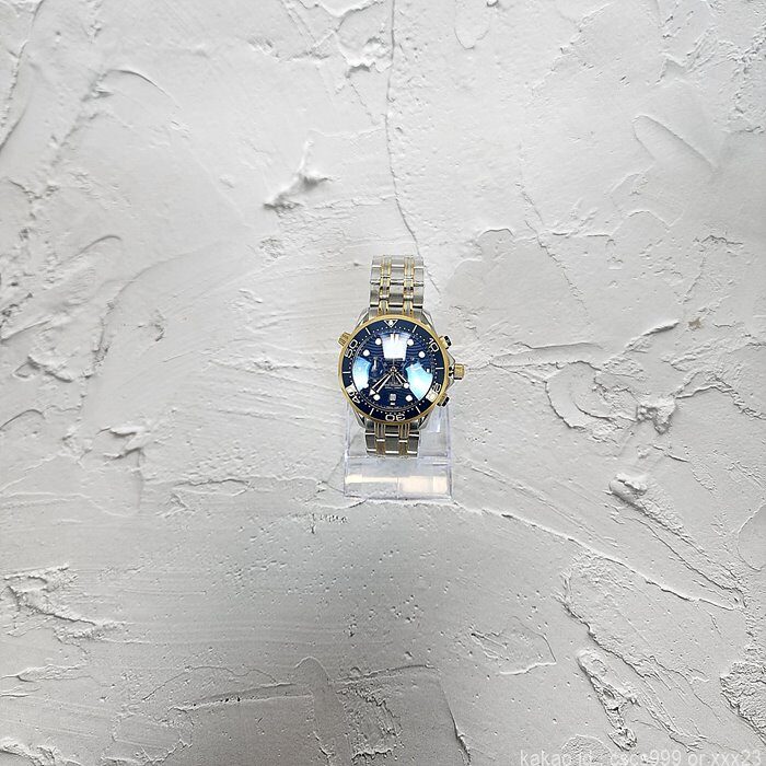 오메가-코엑시얼-씨마스터-다이버300m-블루다이얼-콤비-시계-레플리카-명품 레플리카 미러 SA급 오메가 코엑시얼 씨마스터 다이버300M 블루다이얼 콤비 시계 레플리카 미러급 SA급 S급 고퀄리티 워치 16