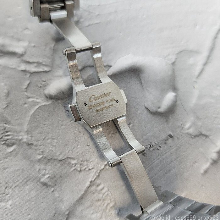 까르띠에 산토스 그린다이얼 시계 레플리카 미러급 SA급 S급 고퀄리티 워치 12