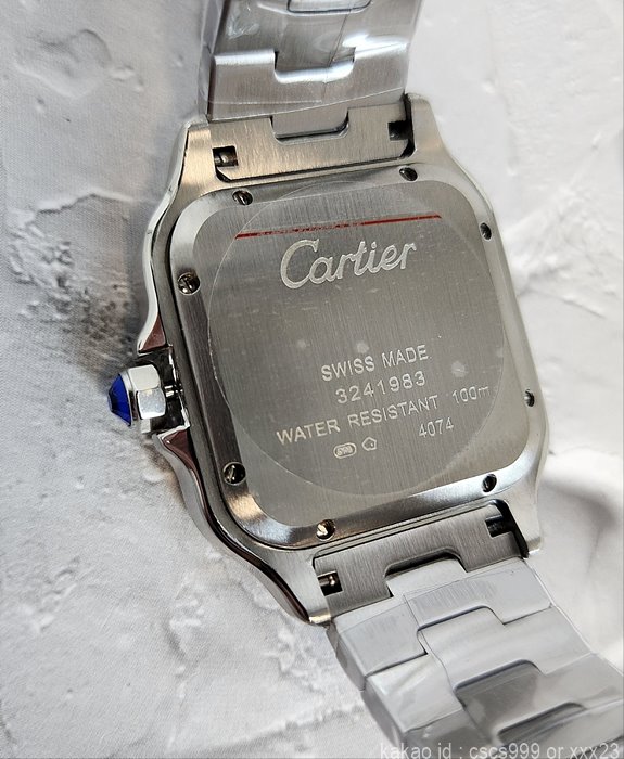 까르띠에 산토스 그린다이얼 시계 레플리카 미러급 SA급 S급 고퀄리티 워치 14