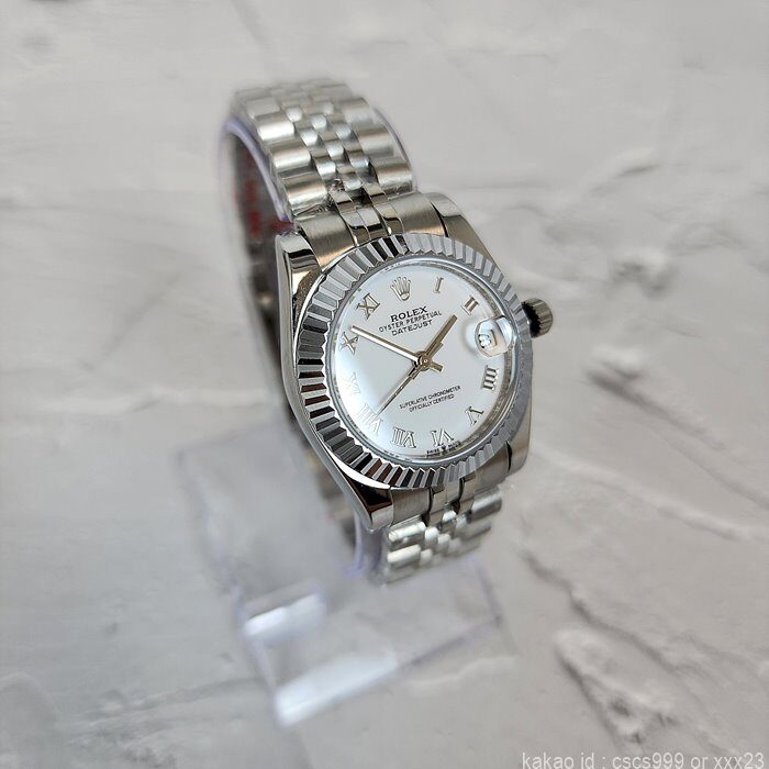 로렉스 데이저스트 화이트 로마 31mm 시계 레플리카 미러급 SA급 S급 고퀄리티 롤렉스 워치 [여성] 6