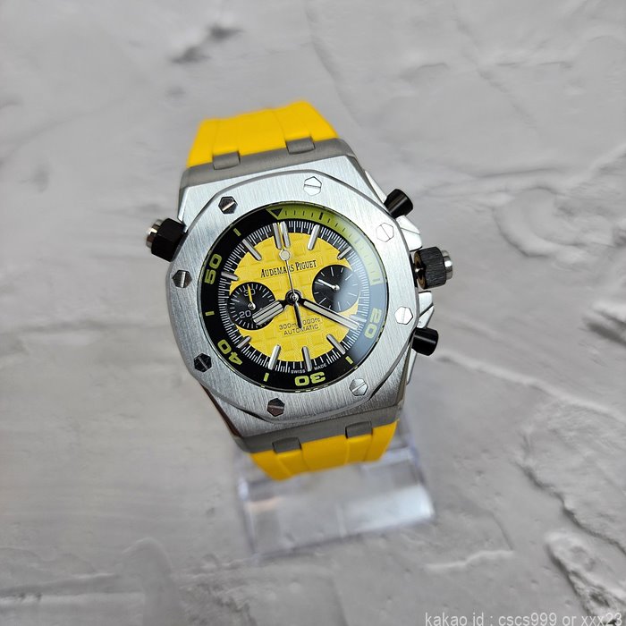 오데마피게-로얄오크-오프셔-다이버-옐로우다이얼-시계-레플리카-미러급-명품 레플리카 미러 SA급 오데마피게 로얄오크 오프쇼어 다이버 옐로우다이얼 시계 레플리카 미러급 SA급 S급 고퀄리티 워치 3