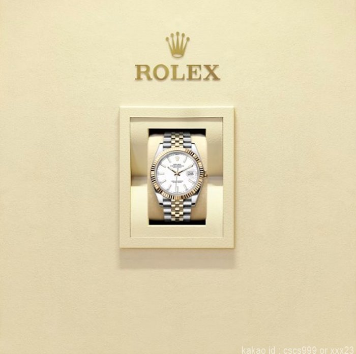 로렉스 데이저스트 화이트다이얼 콤비 41mm 시계 레플리카 미러급 SA급 S급 고퀄리티 롤렉스 워치 12