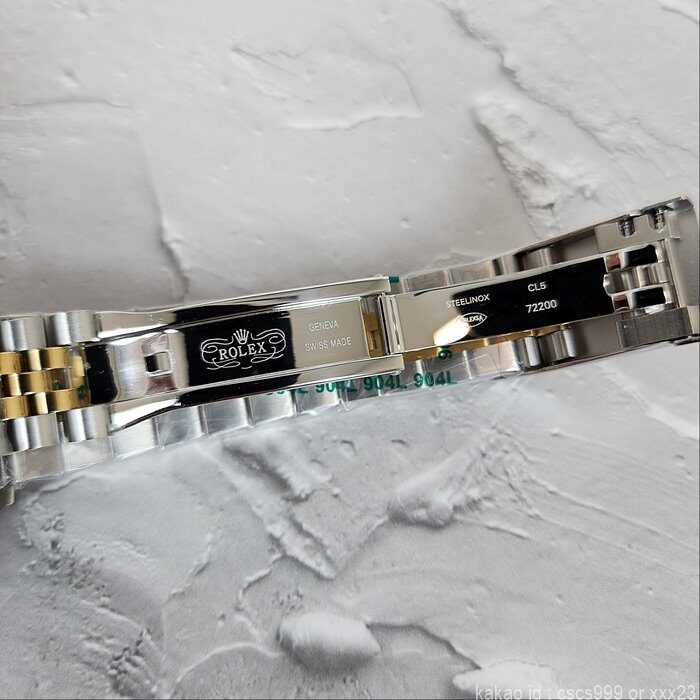 로렉스 데이저스트 화이트다이얼 콤비 41mm 시계 레플리카 미러급 SA급 S급 고퀄리티 롤렉스 워치 18