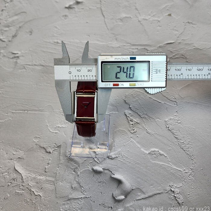 까르띠에 탱크 루이 버건디 시계 레플리카 미러급 SA급 S급 고퀄리티 워치 [여성] 6