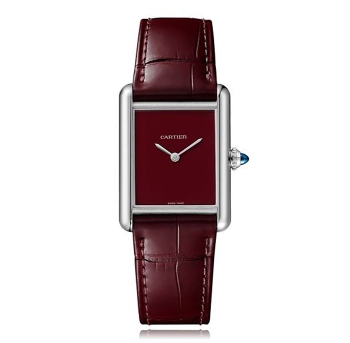 까르띠에 탱크 루이 버건디 시계 레플리카 미러급 SA급 S급 고퀄리티 워치 [여성] 7