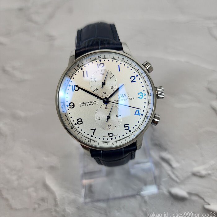 IWC 포르투기저 화이트다이얼 블루침 시계 레플리카 미러급 SA급 S급 고퀄리티 워치 3