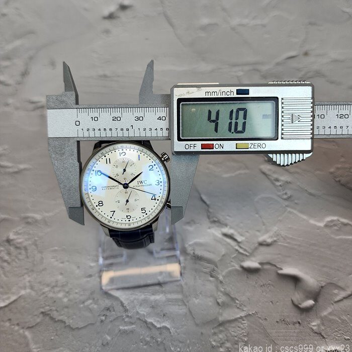 IWC 포르투기저 화이트다이얼 블루침 시계 레플리카 미러급 SA급 S급 고퀄리티 워치 6