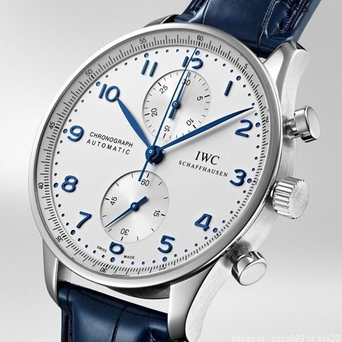 IWC 포르투기저 화이트다이얼 블루침 시계 레플리카 미러급 SA급 S급 고퀄리티 워치 8
