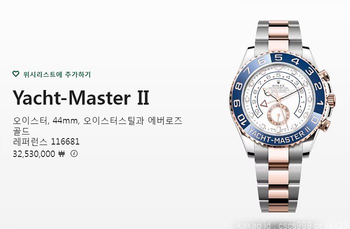 로렉스 요트마스터 2 콤비 시계 레플리카 미러급 SA급 S급 고퀄리티 롤렉스 워치 25