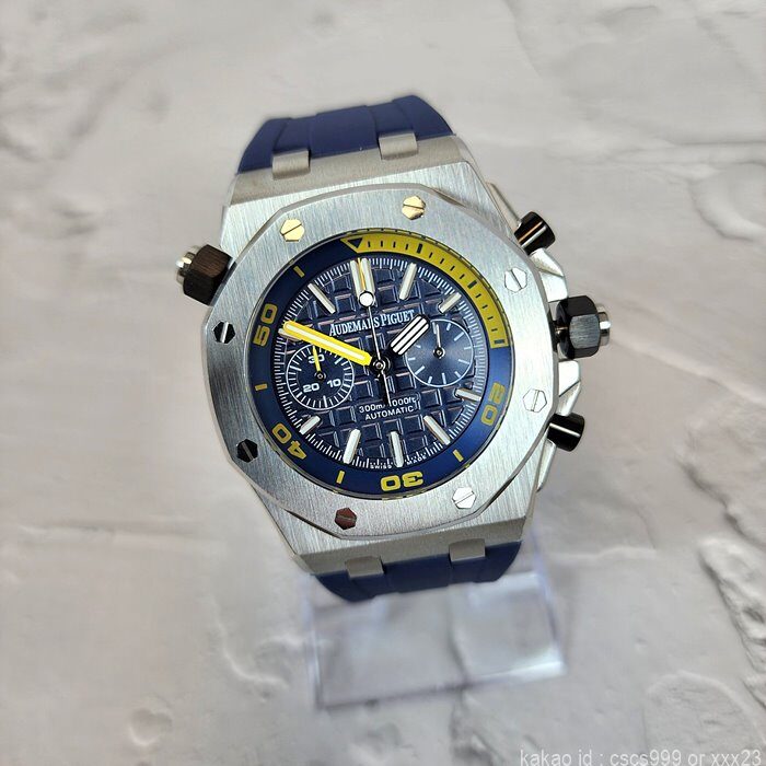 오데마피게-로얄오크-오프쇼어-다이버-네이비다이얼-시계-레플리카-미러급-명품 레플리카 미러 SA급 오데마피게 로얄오크 오프쇼어 다이버 네이비다이얼 시계 레플리카 미러급 SA급 S급 고퀄리티 워치 3