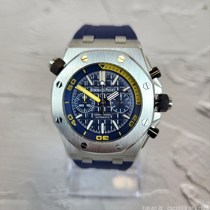 오데마피게-로얄오크-오프쇼어-다이버-네이비다이얼-시계-레플리카-미러급-명품 레플리카 미러 SA급 오데마피게 로얄오크 오프쇼어 다이버 네이비다이얼 시계 레플리카 미러급 SA급 S급 고퀄리티 워치 5