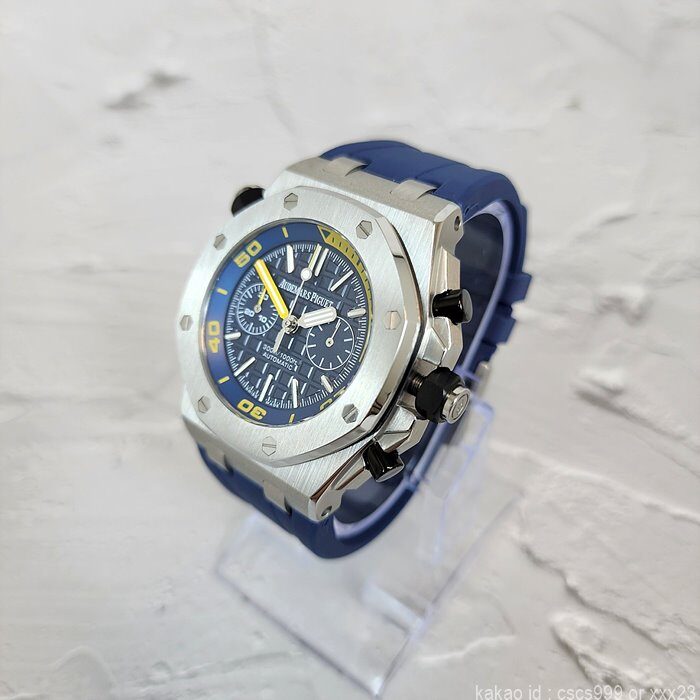 오데마피게-로얄오크-오프쇼어-다이버-네이비다이얼-시계-레플리카-미러급-명품 레플리카 미러 SA급 오데마피게 로얄오크 오프쇼어 다이버 네이비다이얼 시계 레플리카 미러급 SA급 S급 고퀄리티 워치 6