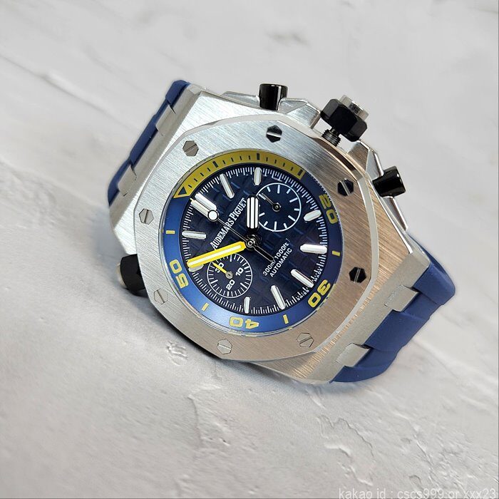 오데마피게-로얄오크-오프쇼어-다이버-네이비다이얼-시계-레플리카-미러급-명품 레플리카 미러 SA급 오데마피게 로얄오크 오프쇼어 다이버 네이비다이얼 시계 레플리카 미러급 SA급 S급 고퀄리티 워치 9