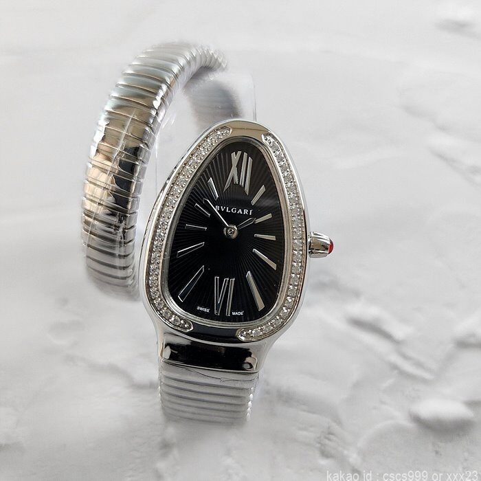 세르펜티 투보가스 워치 블랙다이아 시계 레플리카 미러급 SA급 S급 고퀄리티 워치 [여성] 4