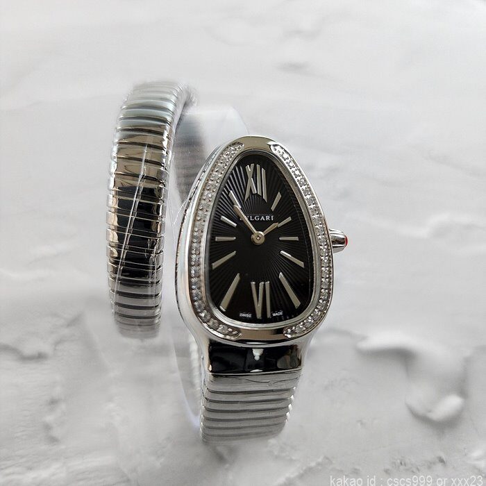 세르펜티 투보가스 워치 블랙다이아 시계 레플리카 미러급 SA급 S급 고퀄리티 워치 [여성] 5