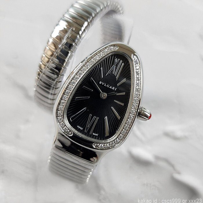 세르펜티 투보가스 워치 블랙다이아 시계 레플리카 미러급 SA급 S급 고퀄리티 워치 [여성] 6