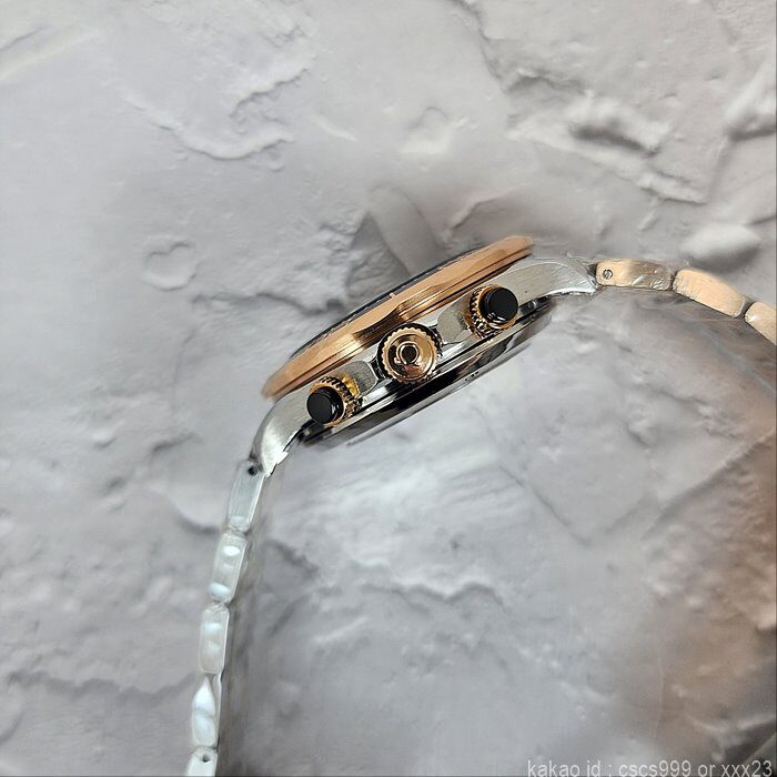 오메가 코엑시얼 씨마스터 다이버300M 블랙다이얼 로즈골드콤비 시계 레플리카 미러급 SA급 S급 고퀄리티 워치 15