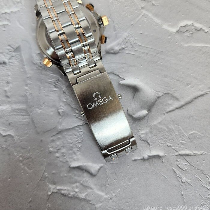오메가 코엑시얼 씨마스터 다이버300M 블랙다이얼 로즈골드콤비 시계 레플리카 미러급 SA급 S급 고퀄리티 워치 17