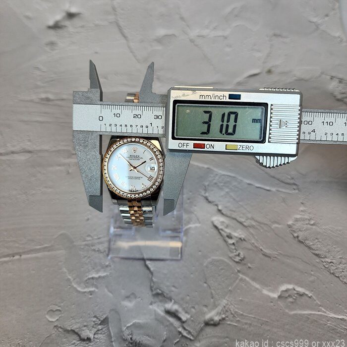 로렉스 데이저스트 화이트 로마 에버로즈골드콤비 다이아 31mm 시계 레플리카 미러급 SA급 S급 고퀄리티 롤렉스 워치 [여성] 5