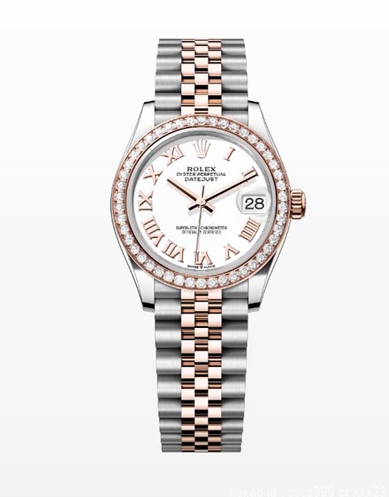 로렉스 데이저스트 화이트 로마 에버로즈골드콤비 다이아 31mm 시계 레플리카 미러급 SA급 S급 고퀄리티 롤렉스 워치 [여성] 7