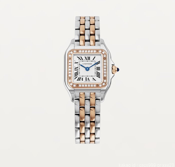 까르띠에 팬더 드 까르띠에 워치 로즈골드 콤비 다이아 시계 레플리카 미러급 SA급 S급 고퀄리티 워치 [여성]-best