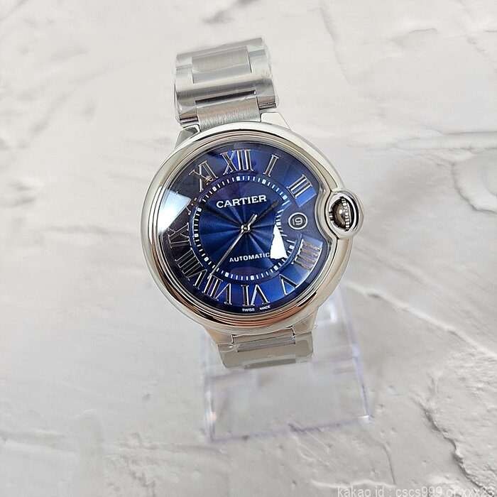 까르띠에 발롱블루 블루다이얼 시계 레플리카 미러급 SA급 S급 고퀄리티 워치 4