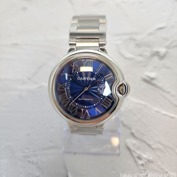 까르띠에 발롱블루 블루다이얼 시계 레플리카 미러급 SA급 S급 고퀄리티 워치 5