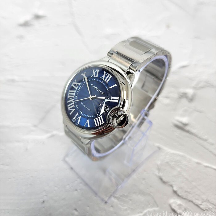 까르띠에 발롱블루 블루다이얼 시계 레플리카 미러급 SA급 S급 고퀄리티 워치 6