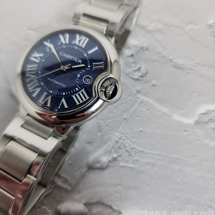 까르띠에 발롱블루 블루다이얼 시계 레플리카 미러급 SA급 S급 고퀄리티 워치 15