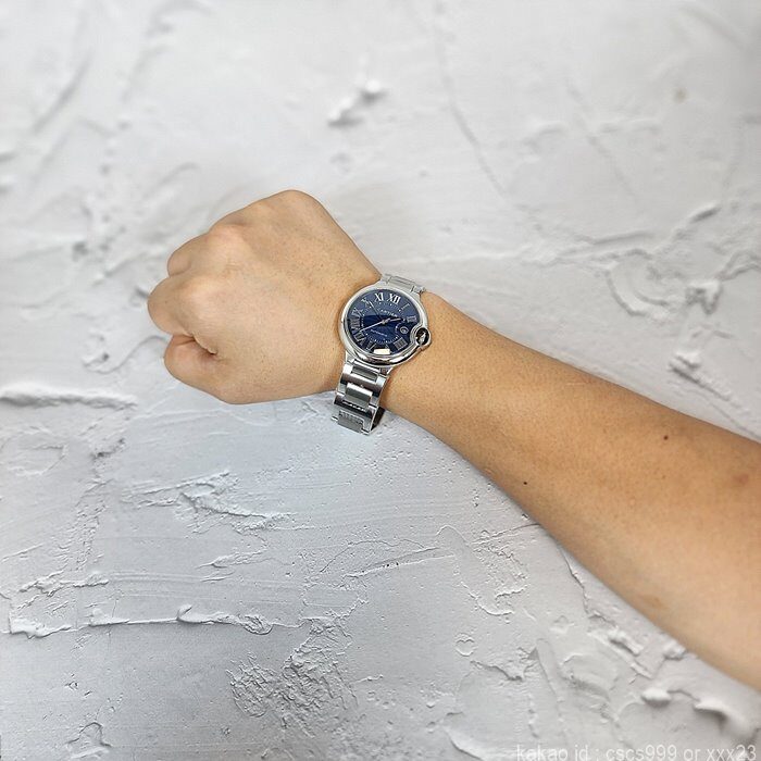 까르띠에 발롱블루 블루다이얼 시계 레플리카 미러급 SA급 S급 고퀄리티 워치 17