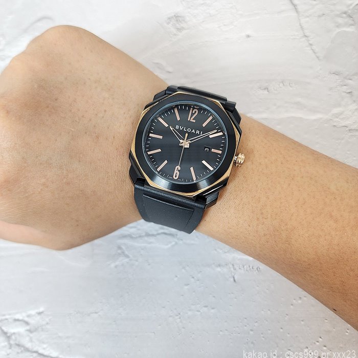 불가리 옥토 오리지널 블랙골드 시계 레플리카 미러급 SA급 S급 고퀄리티 워치 16