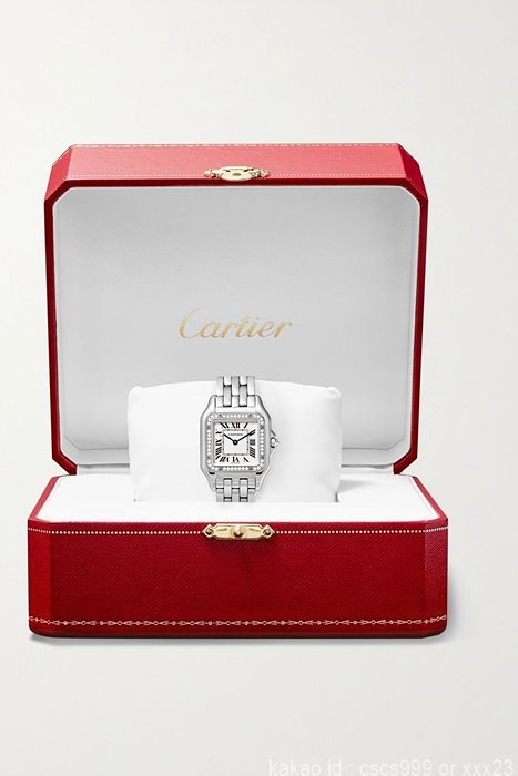 까르띠에 팬더 드 까르띠에 워치 실버 다이아 시계 레플리카 미러급 SA급 S급 고퀄리티 워치 [여성] 5