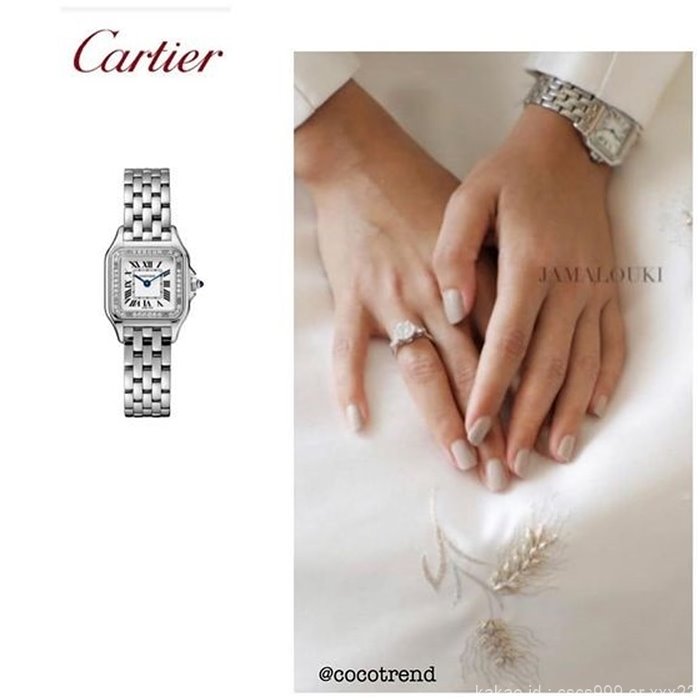 까르띠에 팬더 드 까르띠에 워치 실버 다이아 시계 레플리카 미러급 SA급 S급 고퀄리티 워치 [여성] 9