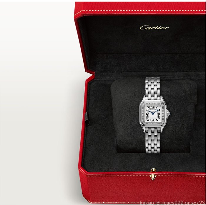 까르띠에 팬더 드 까르띠에 워치 실버 다이아 시계 레플리카 미러급 SA급 S급 고퀄리티 워치 [여성] 12
