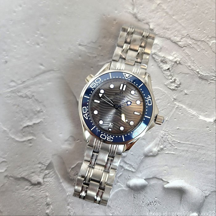 오메가 코엑시얼 씨마스터 다이버300M 그레이다이얼 시계 레플리카 미러급 SA급 S급 고퀄리티 워치 12