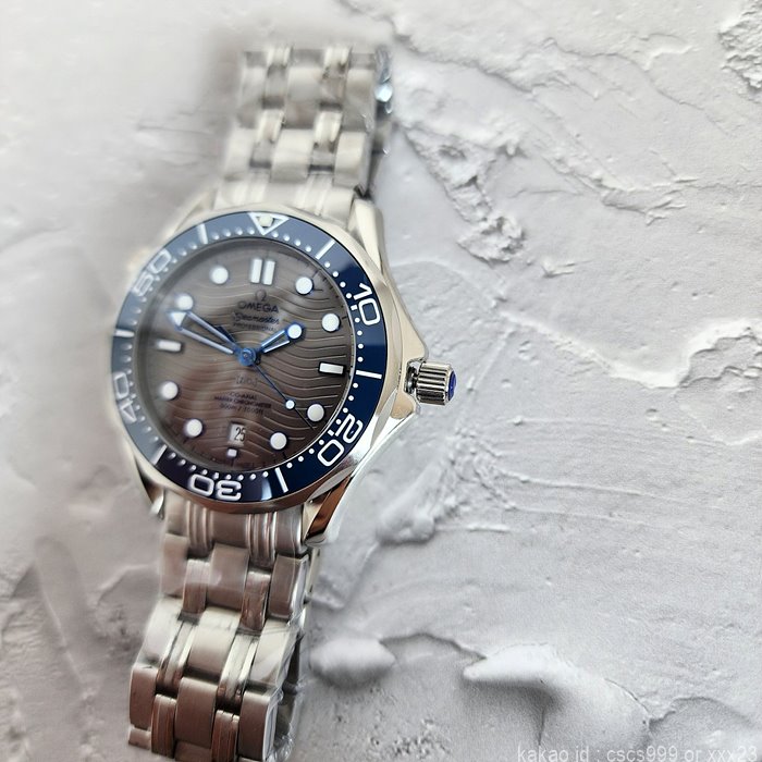 오메가 코엑시얼 씨마스터 다이버300M 그레이다이얼 시계 레플리카 미러급 SA급 S급 고퀄리티 워치 17