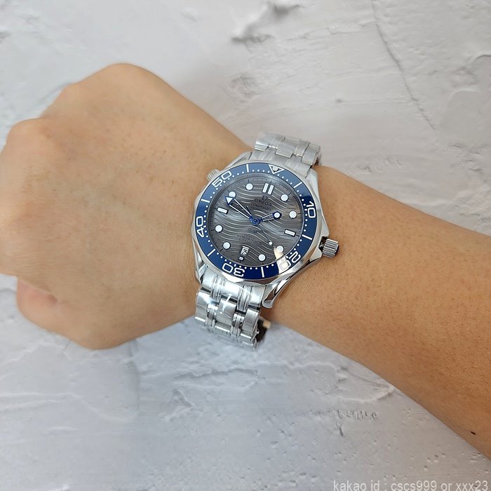 오메가 코엑시얼 씨마스터 다이버300M 그레이다이얼 시계 레플리카 미러급 SA급 S급 고퀄리티 워치 18