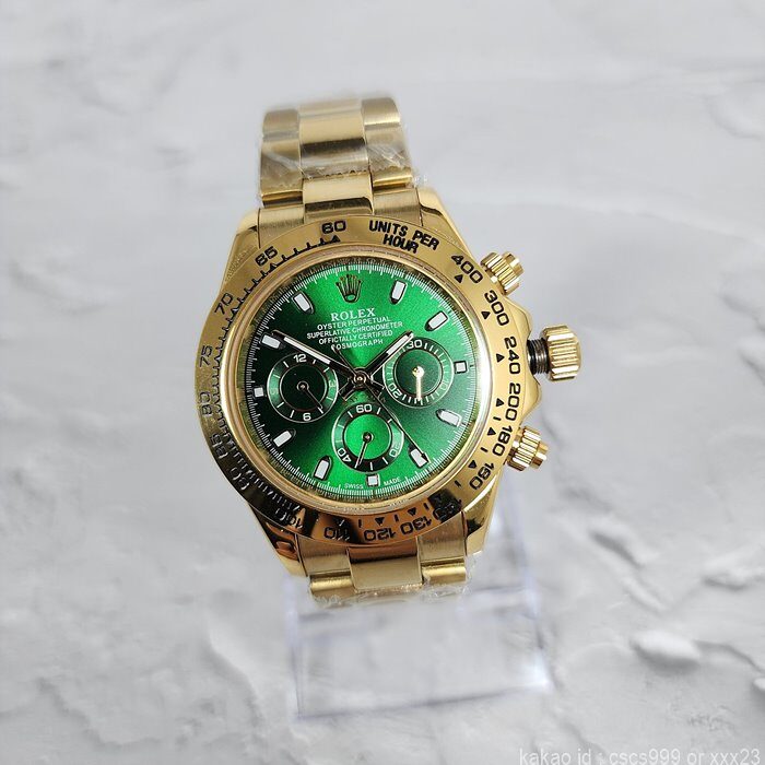 로렉스-데이토나-그린다이얼-헐크-금통-시계-레플리카-미러급-명품 레플리카 미러 SA급 로렉스 데이토나 그린다이얼 헐크 (금통) 시계 레플리카 미러급 SA급 S급 고퀄리티 롤렉스 워치 5