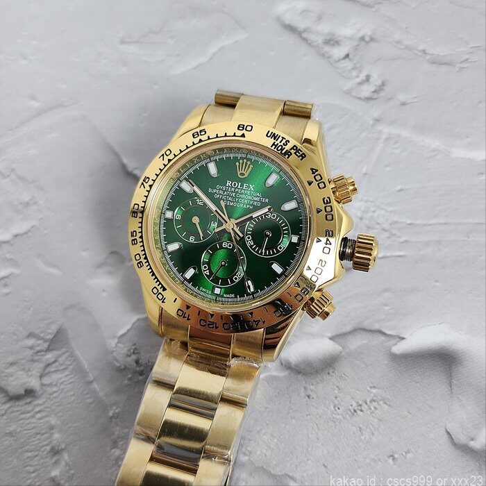 로렉스-데이토나-그린다이얼-헐크-금통-시계-레플리카-미러급-명품 레플리카 미러 SA급 로렉스 데이토나 그린다이얼 헐크 (금통) 시계 레플리카 미러급 SA급 S급 고퀄리티 롤렉스 워치 15