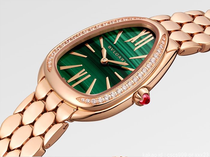 불가리 세르펜티 세두토리 워치 로즈골드 그린다이얼 다이아 시계 레플리카 미러급 SA급 S급 고퀄리티 워치 [여성] 4