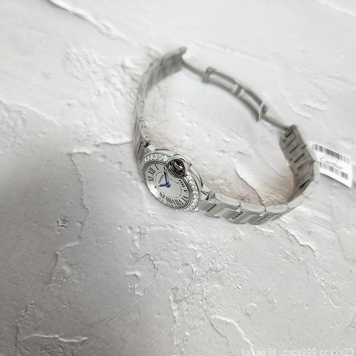 까르띠에 발롱블루 다이아 에디션 스몰 시계 레플리카 미러급 SA급 S급 고퀄리티 워치 [여성] 9