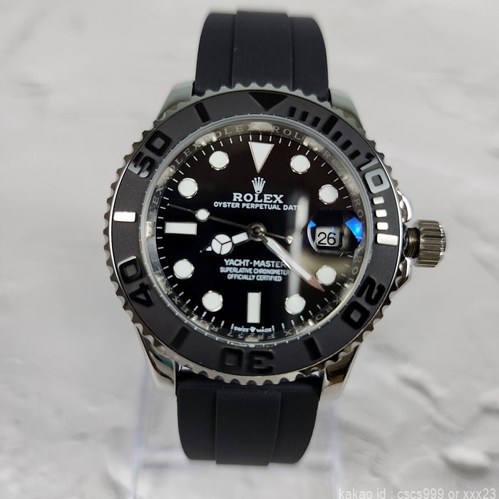 로렉스 오이스터 퍼페츄얼 요트마스터 실버 시계 레플리카 미러급 SA급 S급 고퀄리티 롤렉스 워치 7