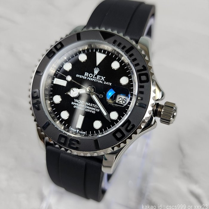 로렉스 오이스터 퍼페츄얼 요트마스터 실버 시계 레플리카 미러급 SA급 S급 고퀄리티 롤렉스 워치 8