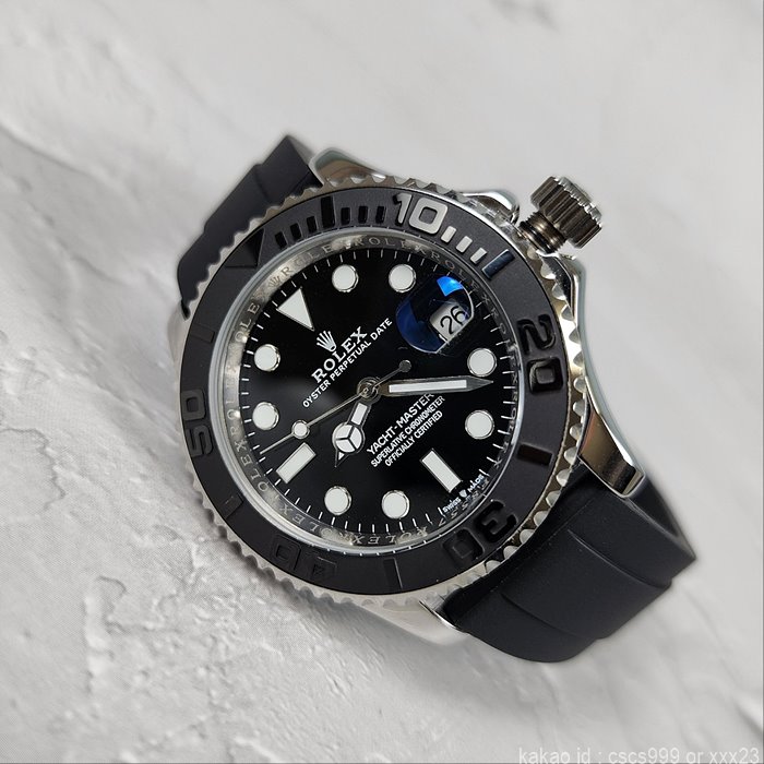 로렉스 오이스터 퍼페츄얼 요트마스터 실버 시계 레플리카 미러급 SA급 S급 고퀄리티 롤렉스 워치 11