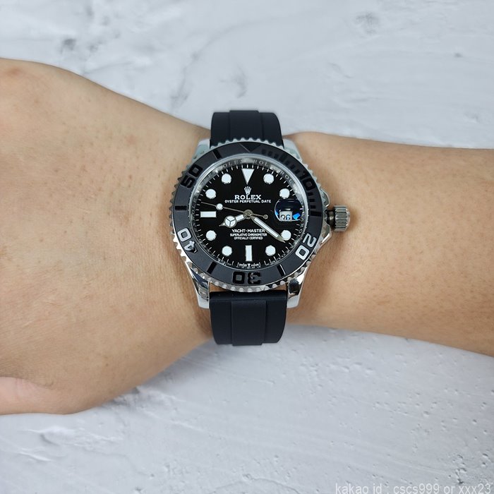 로렉스 오이스터 퍼페츄얼 요트마스터 실버 시계 레플리카 미러급 SA급 S급 고퀄리티 롤렉스 워치 20