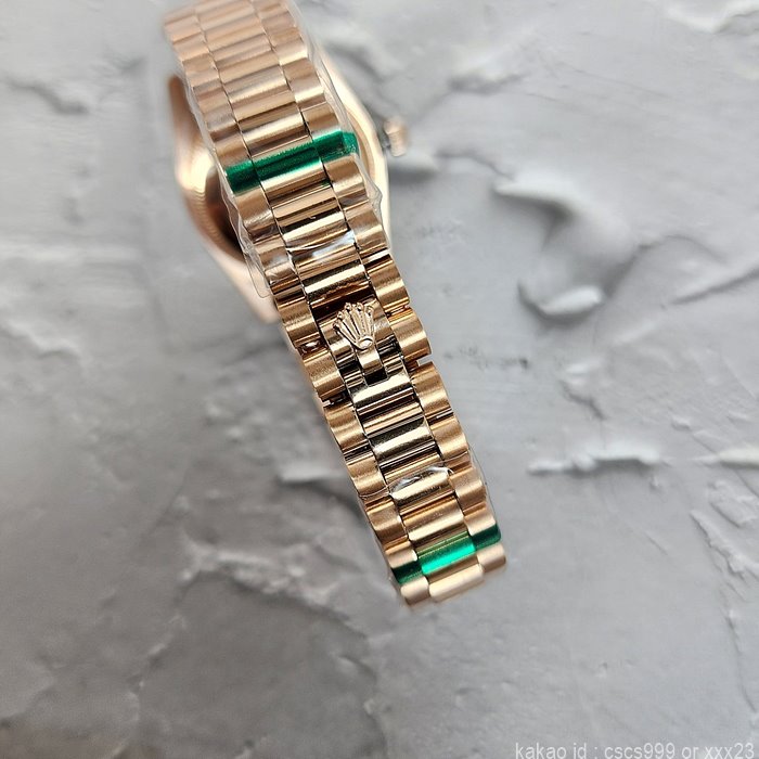 로렉스 데이저스트 에버로즈 로마 에버로즈골드 다이아 31mm 시계 레플리카 미러급 SA급 S급 고퀄리티 롤렉스 워치 [여성] 12