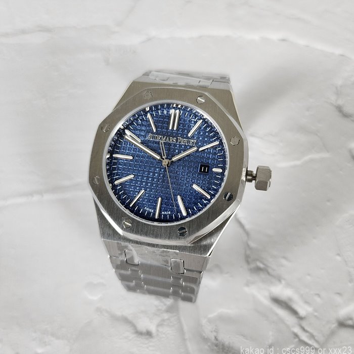 오데마피게 로얄오크 청판 스틸 15510 시계 레플리카 미러급 SA급 S급 고퀄리티 워치 - best 9