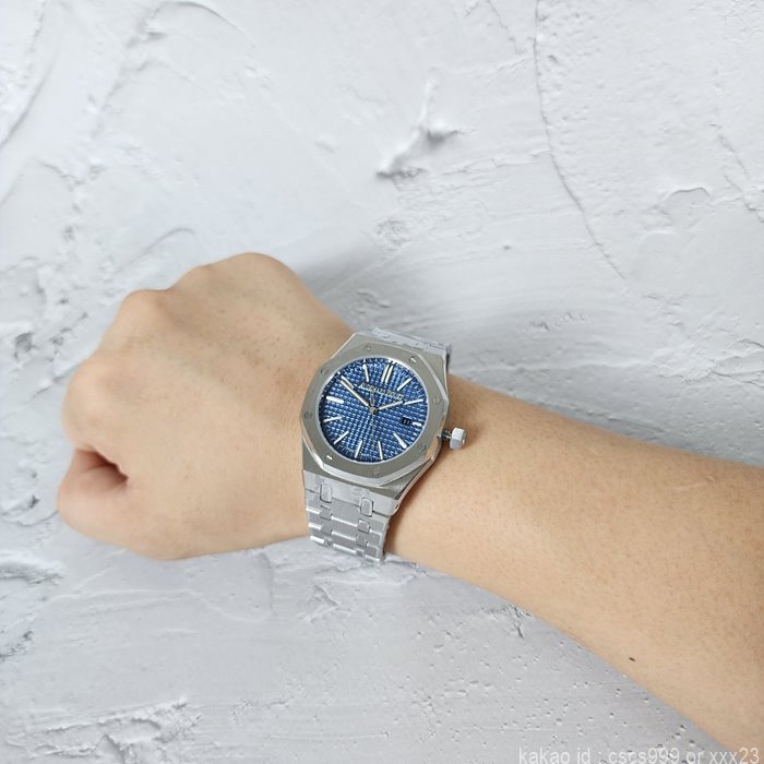 오데마피게 로얄오크 청판 스틸 15510 시계 레플리카 미러급 SA급 S급 고퀄리티 워치 - best 15